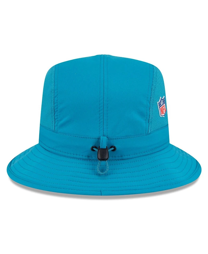 New Era Men's Teal Jacksonville Jaguars 2025 Sideline Bucket Hat