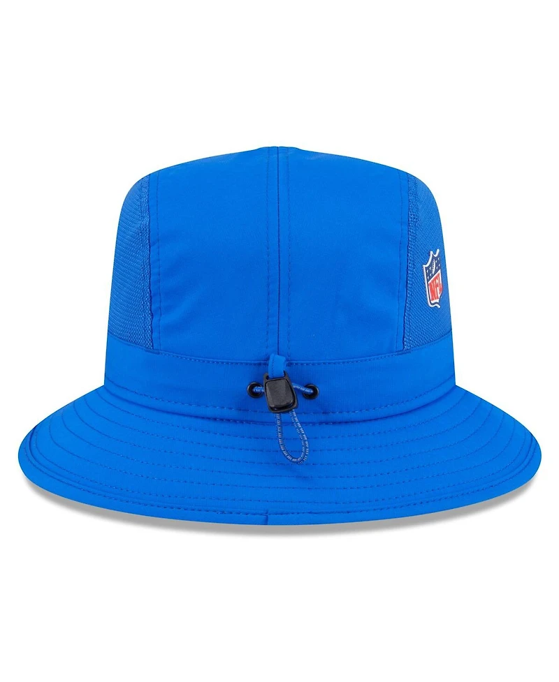 New Era Men's Royal Los Angeles Rams 2025 Sideline Bucket Hat