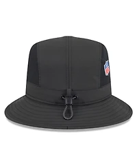 New Era Men's Black Orleans Saints 2025 Sideline Bucket Hat