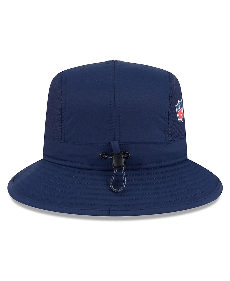 New Era Men's Navy Tennessee Titans 2025 Sideline Bucket Hat