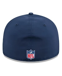 New Era Men's College Navy Seattle Seahawks 2025 Sideline Retro Crown 59FIFTY Fitted Hat