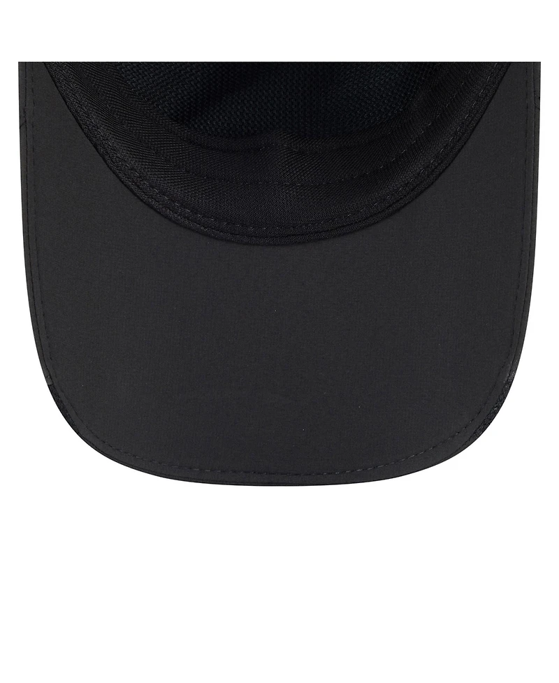 New Era Men's Black Atlanta Falcons 2025 Sideline Runner Adjustable Hat