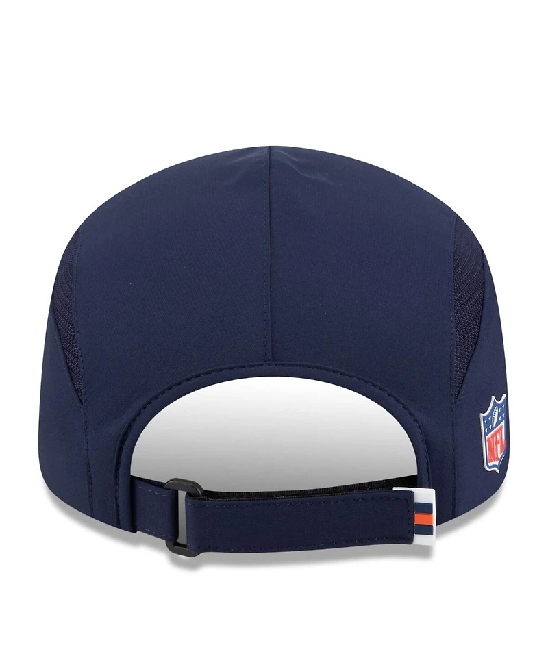 New Era Men's Navy Chicago Bears 2025 Sideline Runner Adjustable Hat
