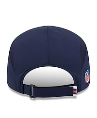 New Era Men's Navy Chicago Bears 2025 Sideline Runner Adjustable Hat