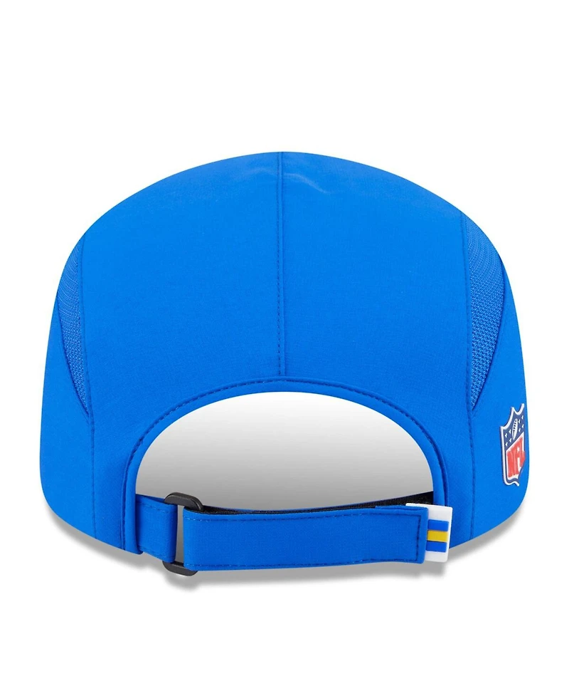 New Era Men's Royal Los Angeles Rams 2025 Sideline Runner Adjustable Hat