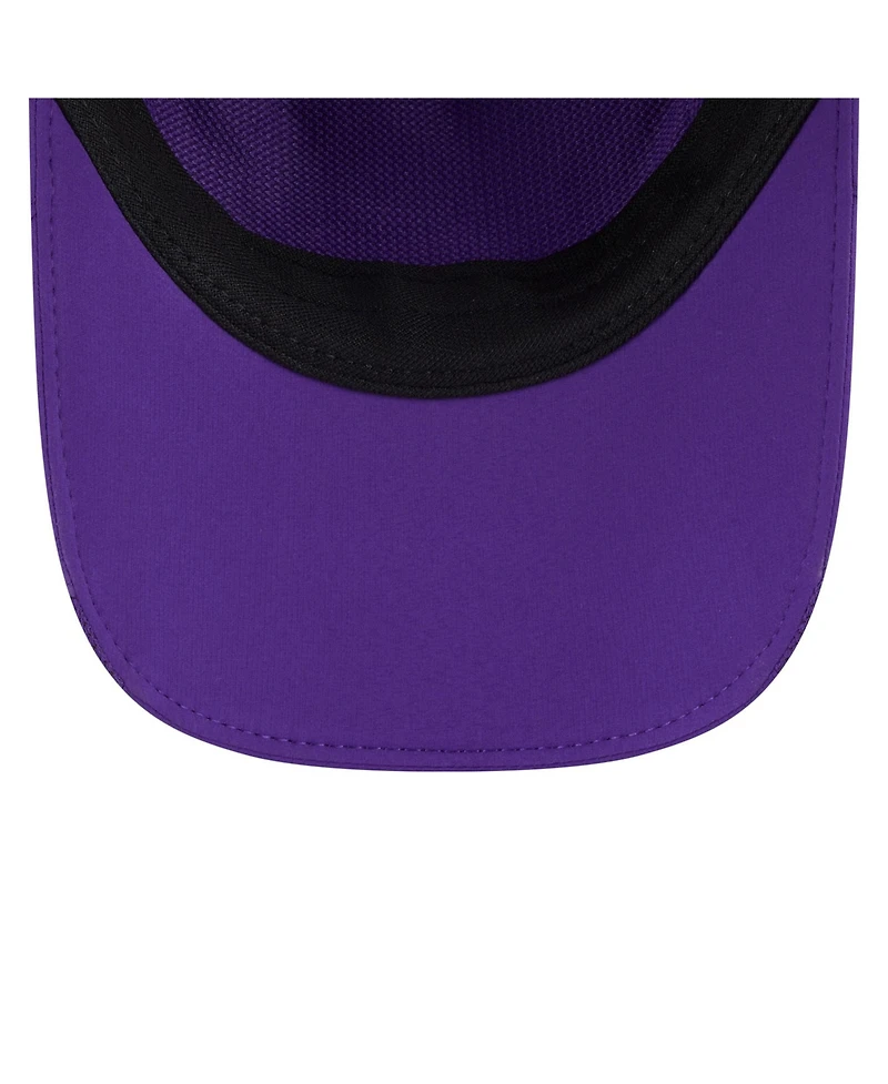 New Era Men's Purple Minnesota Vikings 2025 Sideline Runner Adjustable Hat