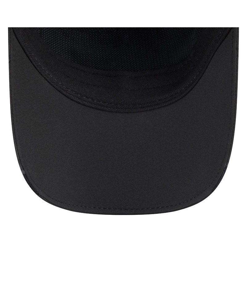 New Era Men's Black New Orleans Saints 2025 Sideline Runner Adjustable Hat
