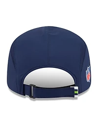 New Era Men's College Navy Seattle Seahawks 2025 Sideline Runner Adjustable Hat