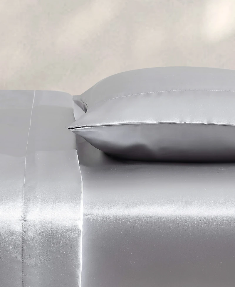 Jessica Simpson Silky Satin 3-Pc. Sheet Set