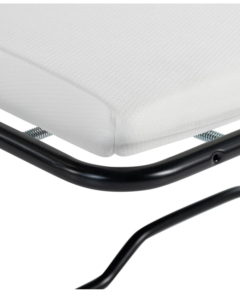 Serta 53.5" Polyester Hampstead Convertible Twin Sleeper Loveseat