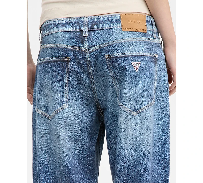Guess Women's Low-Rise Relaxed Baggy Jeans