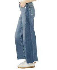 Silver Jeans Co. Women's Isbister High Rise Two-Tone Wide Leg