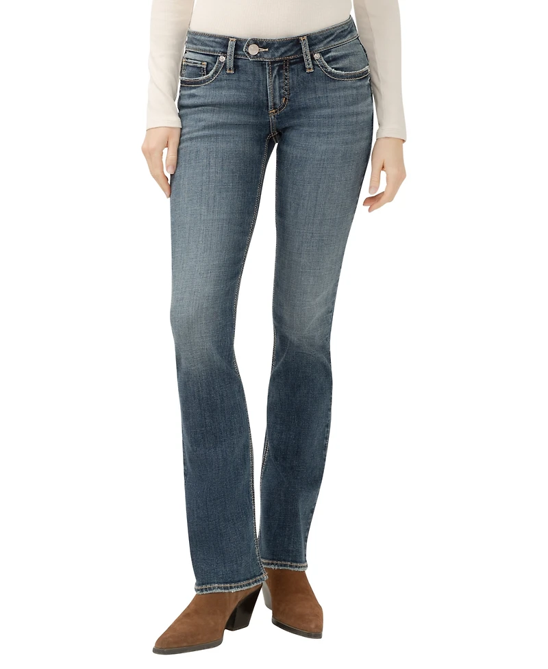 Silver Jeans Co. Women's Tuesday Low Rise Slim Bootcut