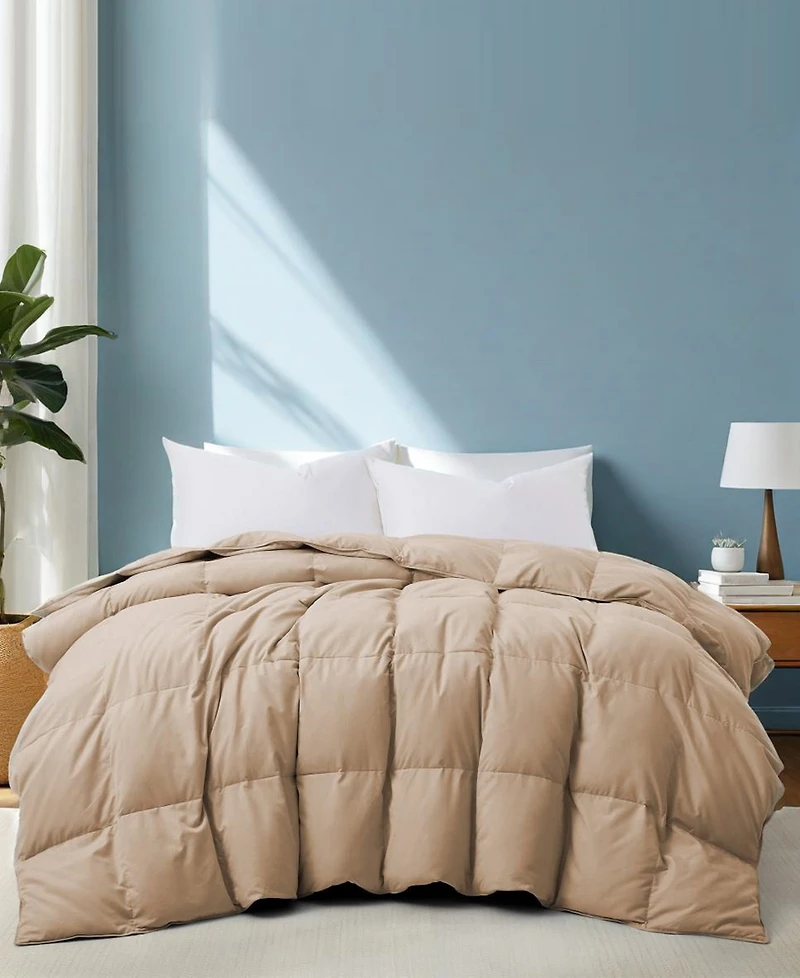 Unikome Noiseless Lightweight Goose Feather Down Comforter, California King