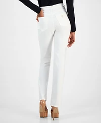 Guess Women's 80s High Rise Straight Leg Jeans