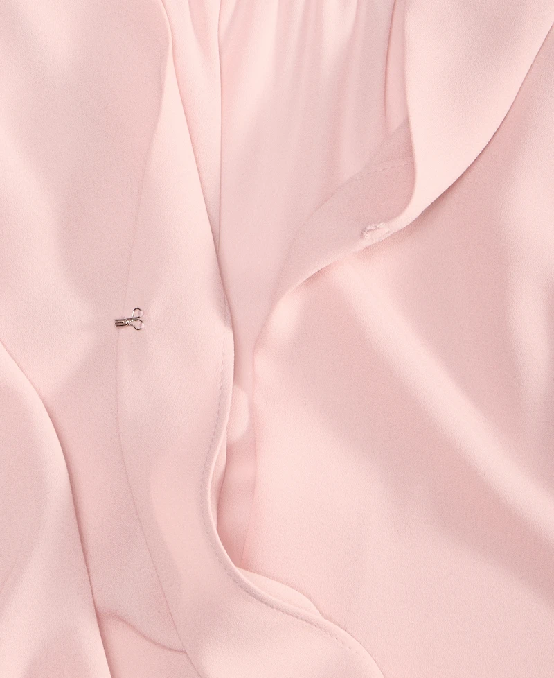 I.n.c. International Concepts Women's Surplice Long-Sleeve Blouse, Exclusively at Macy's