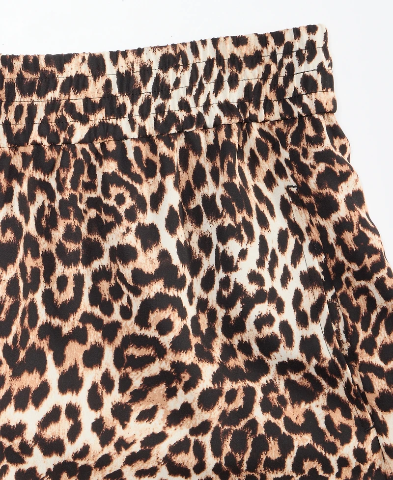 I.n.c. International Concepts Women's Printed Pull-On Wide-Leg Pants, Macy's Exclusive