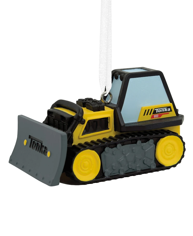 Hallmark Hasbro Tonka Bulldozer Christmas Tree Ornament