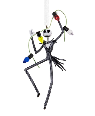 Hallmark Disney The Nightmare Before Christmas Jack Skellington with Lights Christmas Tree Ornament