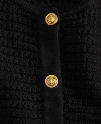 I.n.c. International Concepts Plus Textured Button-Front Cardigan, Macy's Exclusive