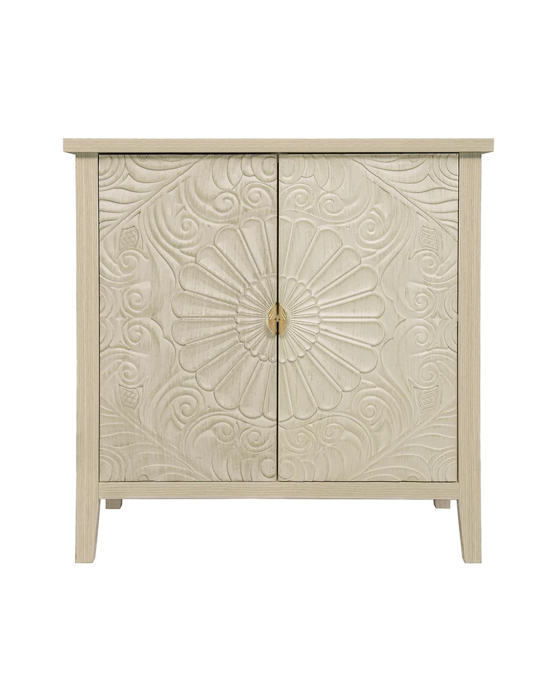 Casainc Storage Cabinet with 2 door