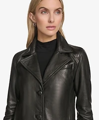 Andrew Marc Black Label Women's Paluma Blazer Leather Jacket