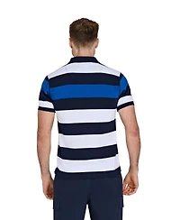 Raging Bull Men's Jersey Contrast Panel Polo