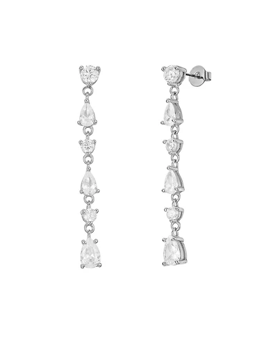 Untamed Petals Taurus Crystal Drop Earrings