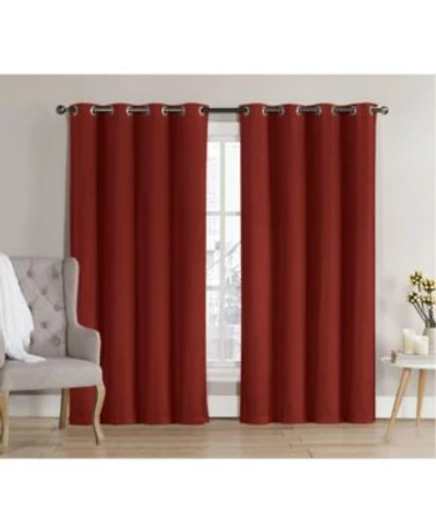 Goodgram 2 Pack Hotel Thermal Grommet 100 Blackout Curtains 52 In. W X 84 In. L