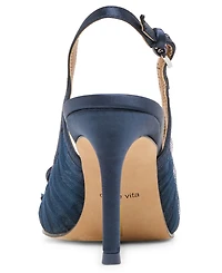 Dolce Vita Women's Yela Tule Bow Slingback Pumps