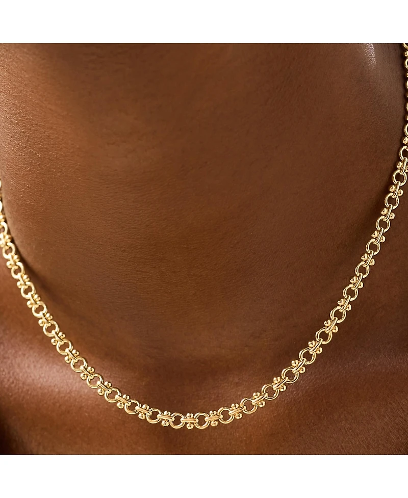 Ana Luisa Thick Gold Chain Necklace - Hayden