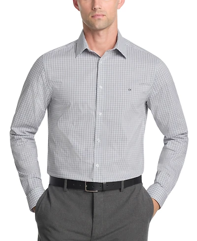 Calvin Klein Men's Stretch Collar Slim Fit Dress Shirt
