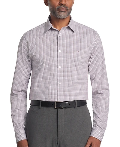 Calvin Klein Men's Stretch Collar Slim Fit Dress Shirt
