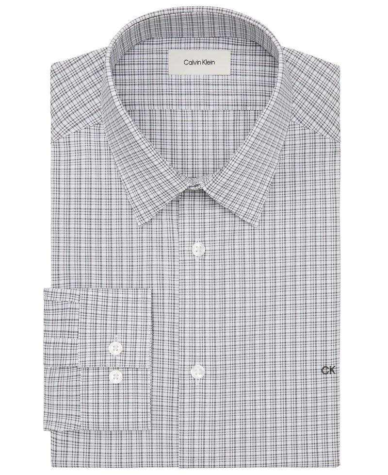 Calvin Klein Men's Stretch Collar Slim Fit Dress Shirt