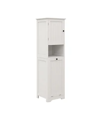 Casainc Tilt-Out Laundry Cabinet with One Compartment and Single Door