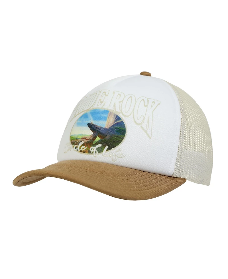 Disney The Lion King Pride Rock White & Tan Trucker Hat