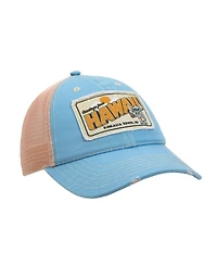 Disney Men's Stitch Hawaii Blue & Pink Unstructured Baseball Cap