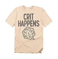 Men's Dungeons And Dragons Crit Happens T-Shirt