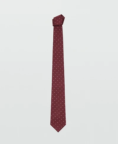 Mango Men's Polka-Dot Silk Tie