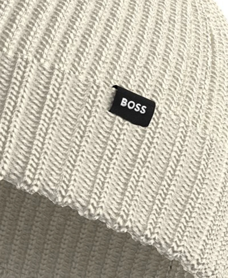 Hugo Boss Men's Ribbed Hat