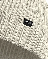 Hugo Boss Men's Ribbed Hat