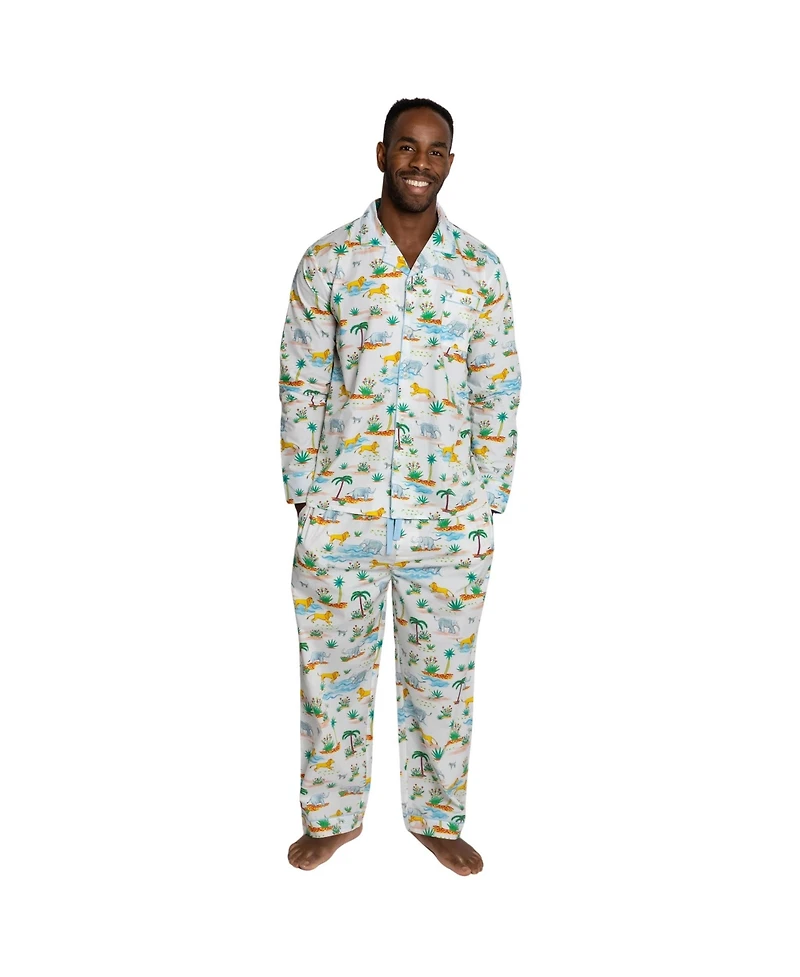 Sant and Abel Men's Trunks Up Long Pj Set