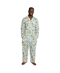 Sant and Abel Men's Trunks Up Long Pj Set
