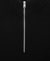 Mango Men's Perkins Neck Knitted Sweater