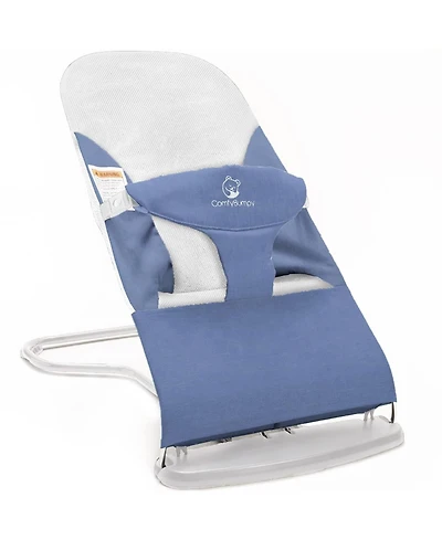 ComfyBumpy Infant Bouncer Versatile for Babies Baby Chair with Ergonomic Support Gray