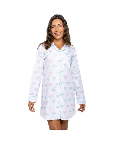 Sant and Abel Women's Tennis Bows Night Shirt