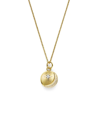Olivia Burton Celestial Star Gold Tone Stainless Steel Necklace