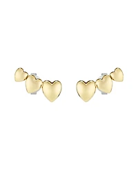 Olivia Burton Mini Heart Gold Tone Stainless Steel Earrings