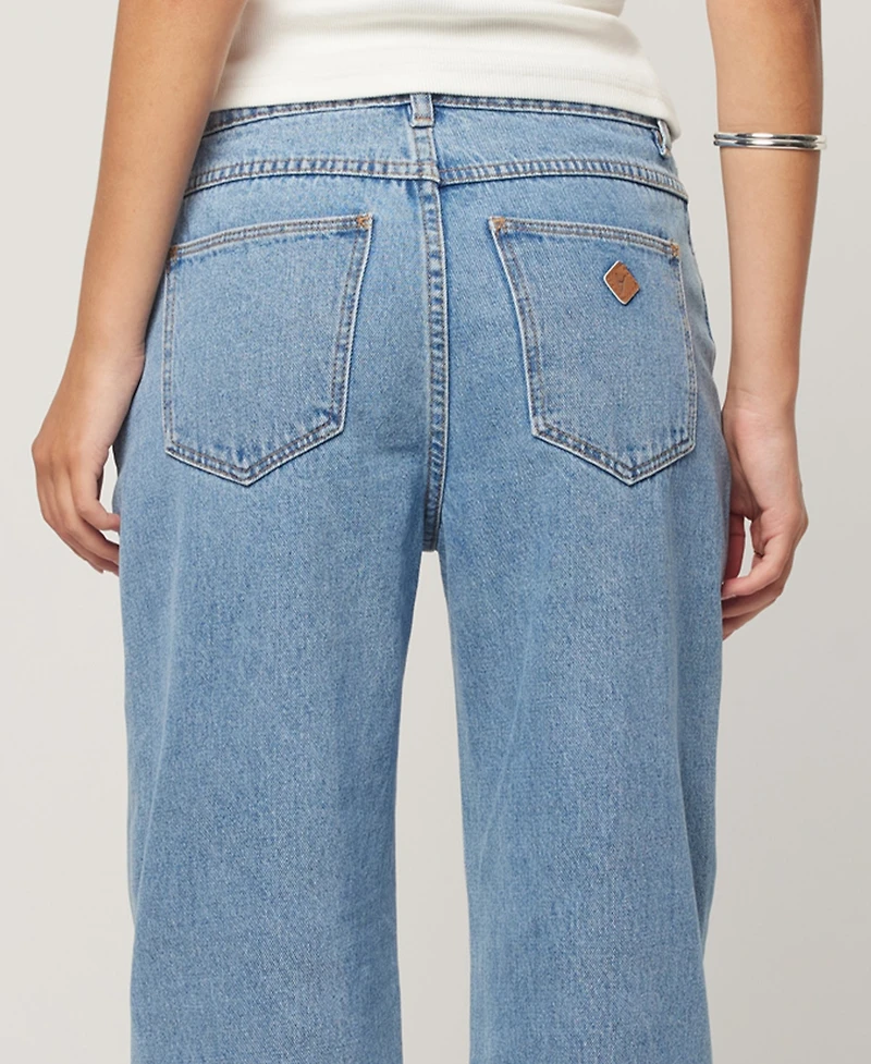 Abrand Women's 95 Gigi Wide Leg Baggy Jeans