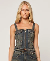 Abrand Women's Utility Hillary Sleeveless Top